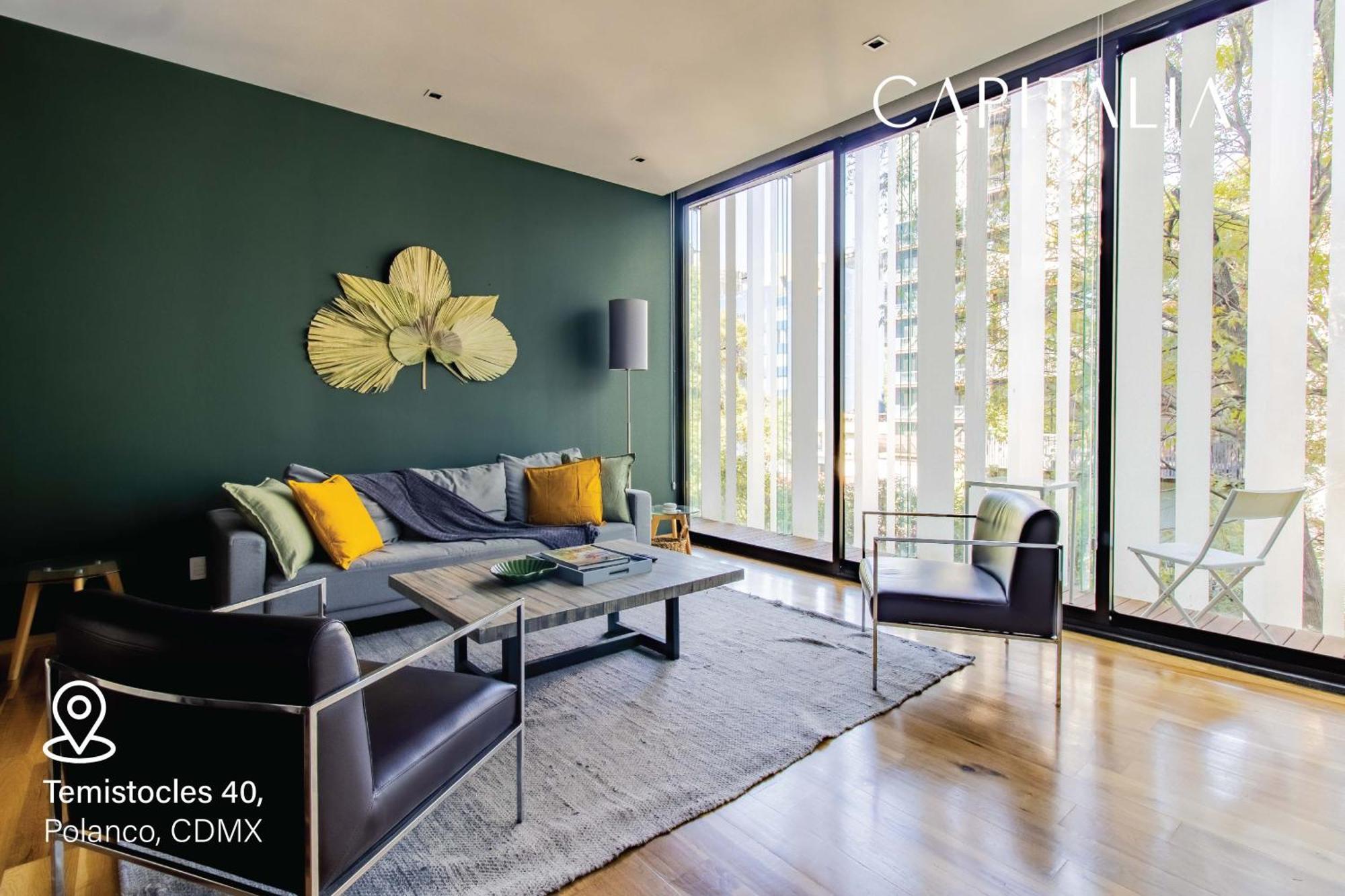 Capitalia - Luxury Apartments - Temistocles 40 Мексико Сити Екстериор снимка