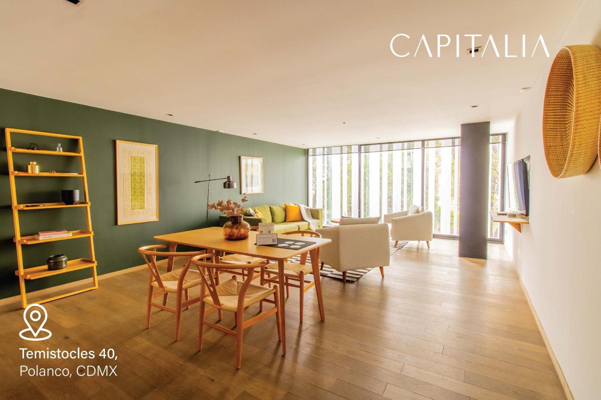 Capitalia - Luxury Apartments - Temistocles 40 Мексико Сити Екстериор снимка